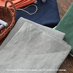 Simple&Opulence 100% Nature Pure Linen Fabric 78