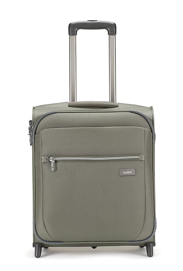 Antler Hand Luggage Marcus M1 2Wheel Cabin Case, 40 Liters, Olive
