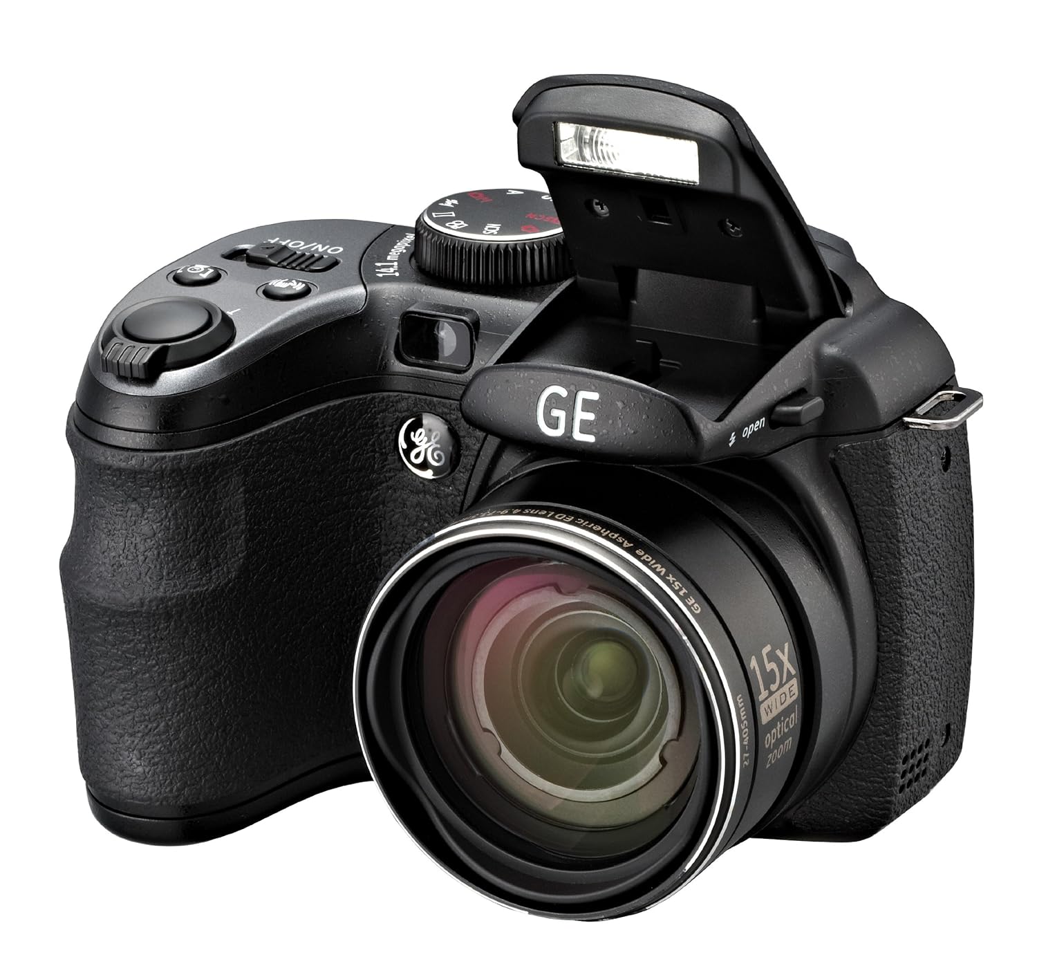Amazon.com : GE X5 Power Pro Series 14.1 MP Digital Camera with 15X Optical  Zoom : Point And Shoot Digital Cameras : Camera & Photo