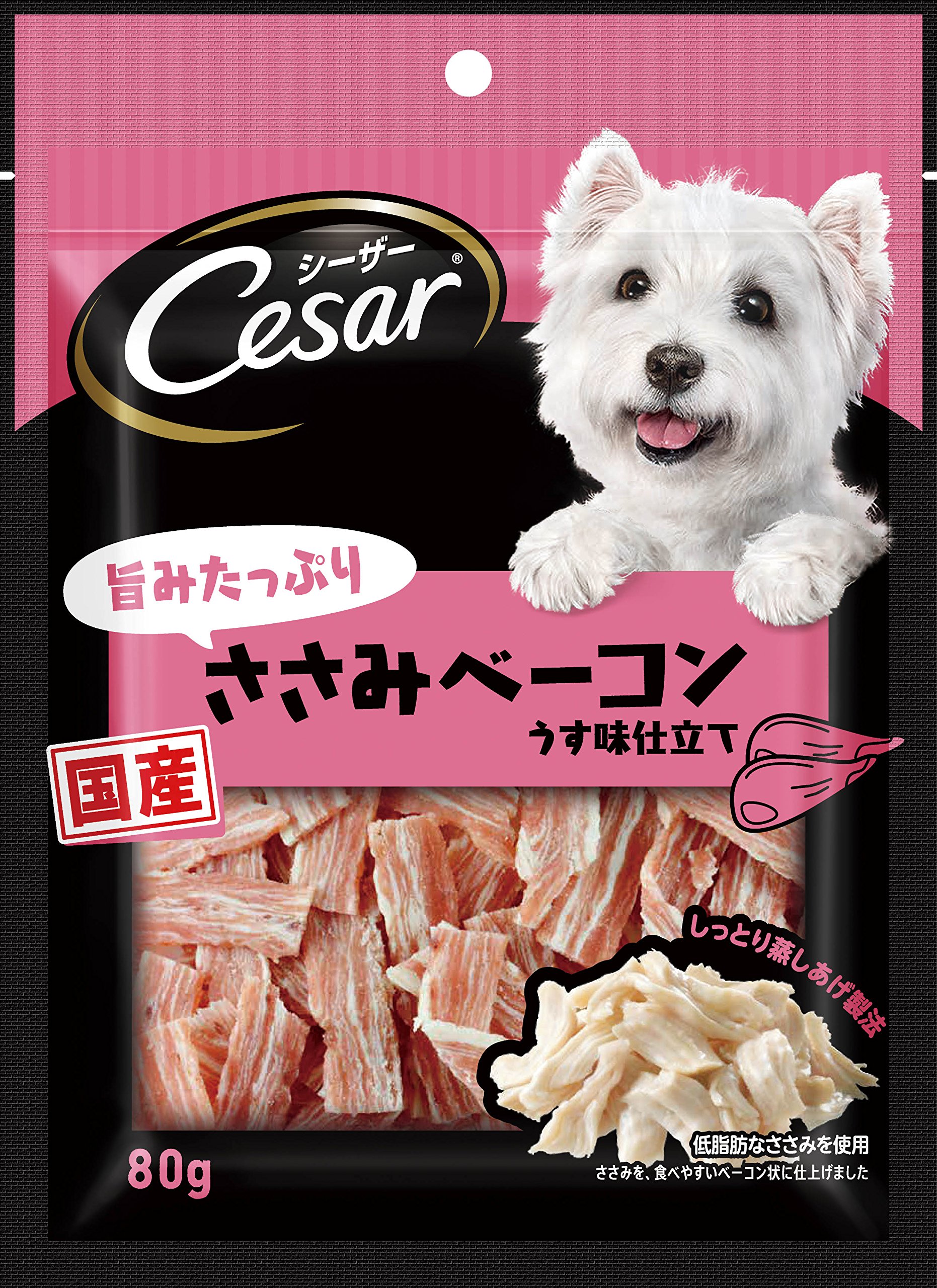 シーザー シーザースナック 旨みたっぷりささみベーコン 80g商品画像