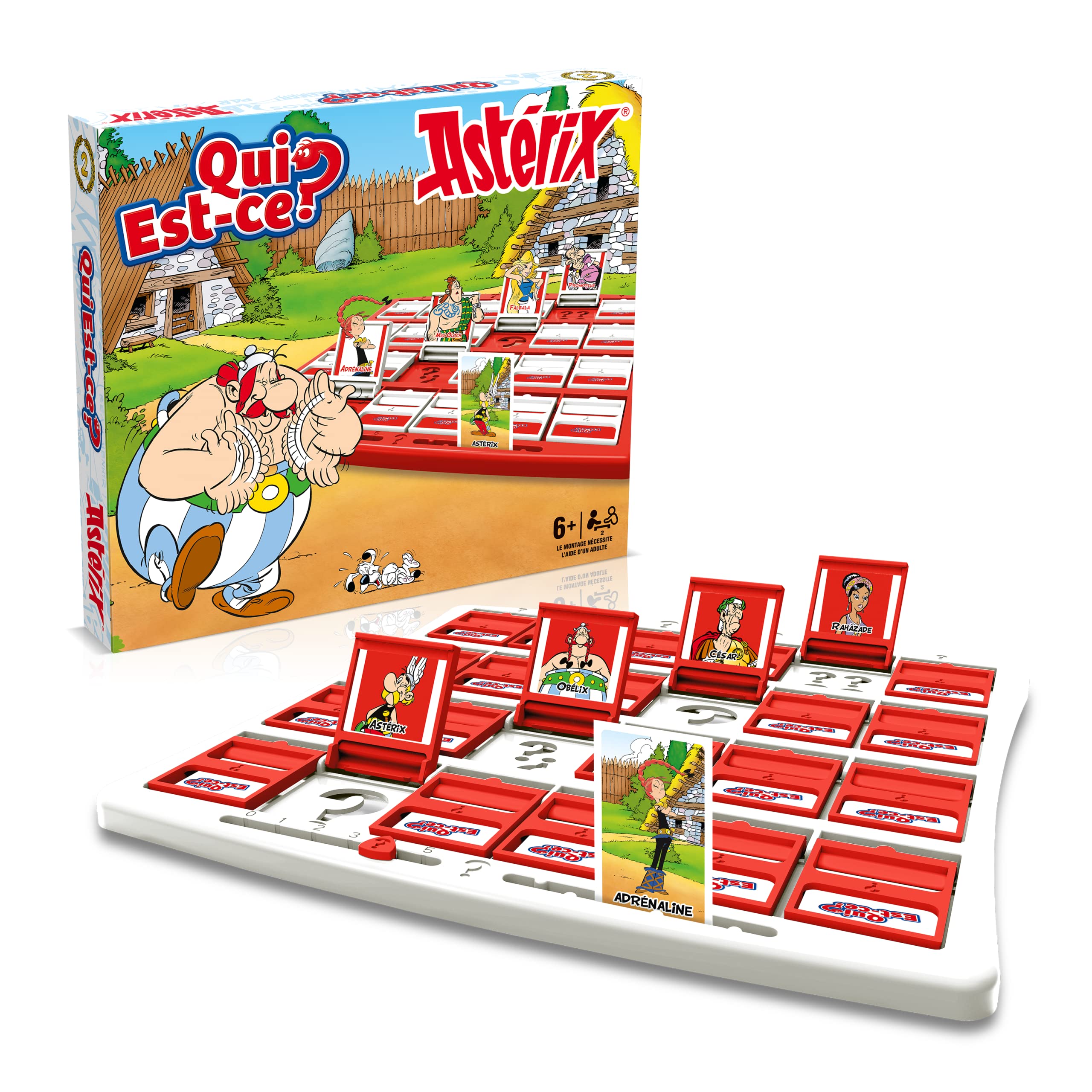 Winning Moves - Who is it? Asterix - board game - 2 players - French version
