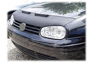 AUTO-BRA Hood Bra Front End Nose Mask Compatible with VW Volkswagen Golf 4 Mk4 Cabriolet Convertible Bonnet Bra STONEGUARD Protector Tuning