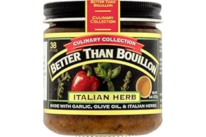 Better Than Bouillon Culinary Collection Base, Italian Herb Base, Contains 38 Servings Per Jar, 8-Ounce Glass Jar (Pack of 1)