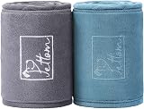 PETTOM Dog Towels 2 Pack, Quick Dry Microfiber, 90 x 50 cm with Hand Pockets view 1