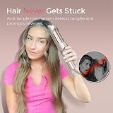 TYMO CurlPro Plus Automatic Curling Wand 25 mm Long Barrel UK Plug Gold view 6