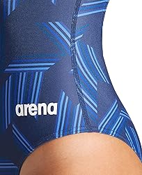 ARENA Puzzled Light Drop Back Women's One Piece