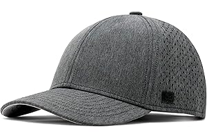 melin A-Game Hydro, Performance Snapback Hats, Water-Resistant Baseball Caps for Men & Women, Golf, Running, or Workout Hat