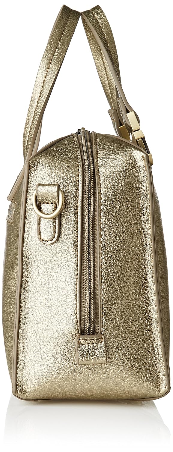 caprese bruno women's satchel (dull gold) ()