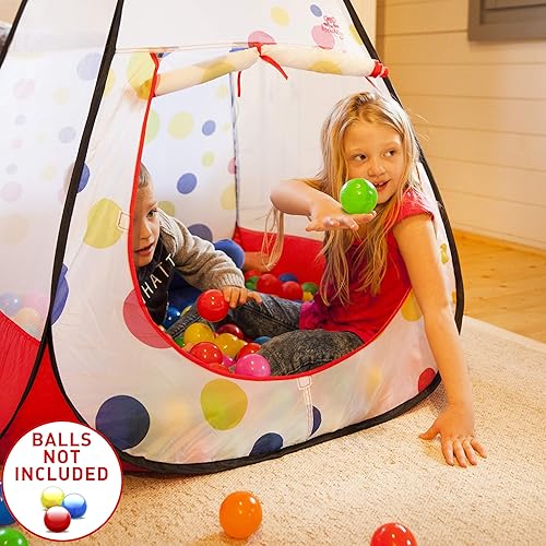 Kids Ball Pit Pop up Play Tent, Playhouse Tent for Boys Girls - Main Image