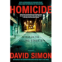 Homicide: A Year on the Killing Streets book cover Homicide: A Year on the Killing Streets book cover
