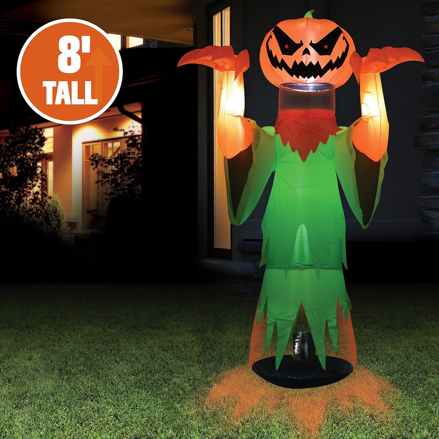 Outdoor, Indoor, Party Halloween for Inflatables Up Blow LEDs Buildin