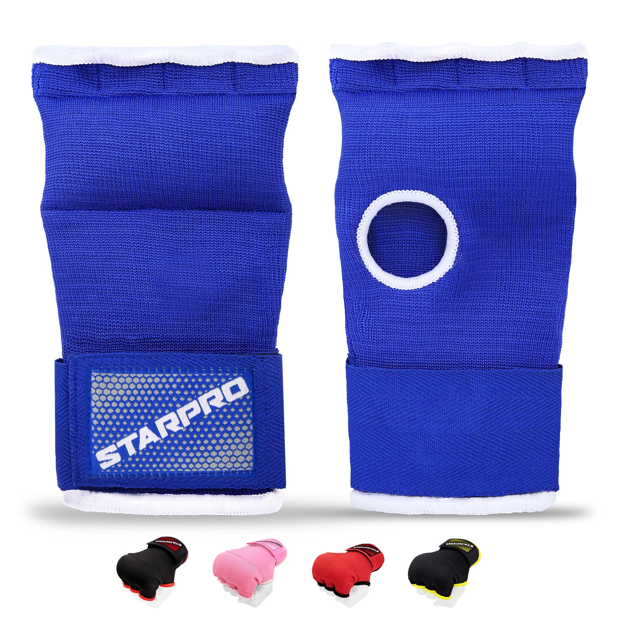 Starpro Padded Inner Boxing Gloves – Knuckle-Protecting Wraps for Men, Women & Kids - Thumb Loop & Multiple Colours