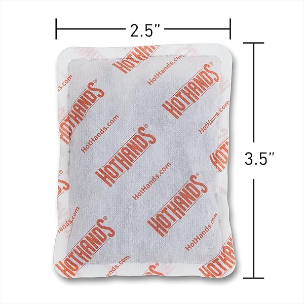 HOTHANDS BODY & HAND SUPER WARMERS – LONG LASTING NATURAL ODORLESS AIR ACTIVATED WARMERS – UP TO 18 HOURS OF HEAT – 10 INDIVIDUAL WARMERS