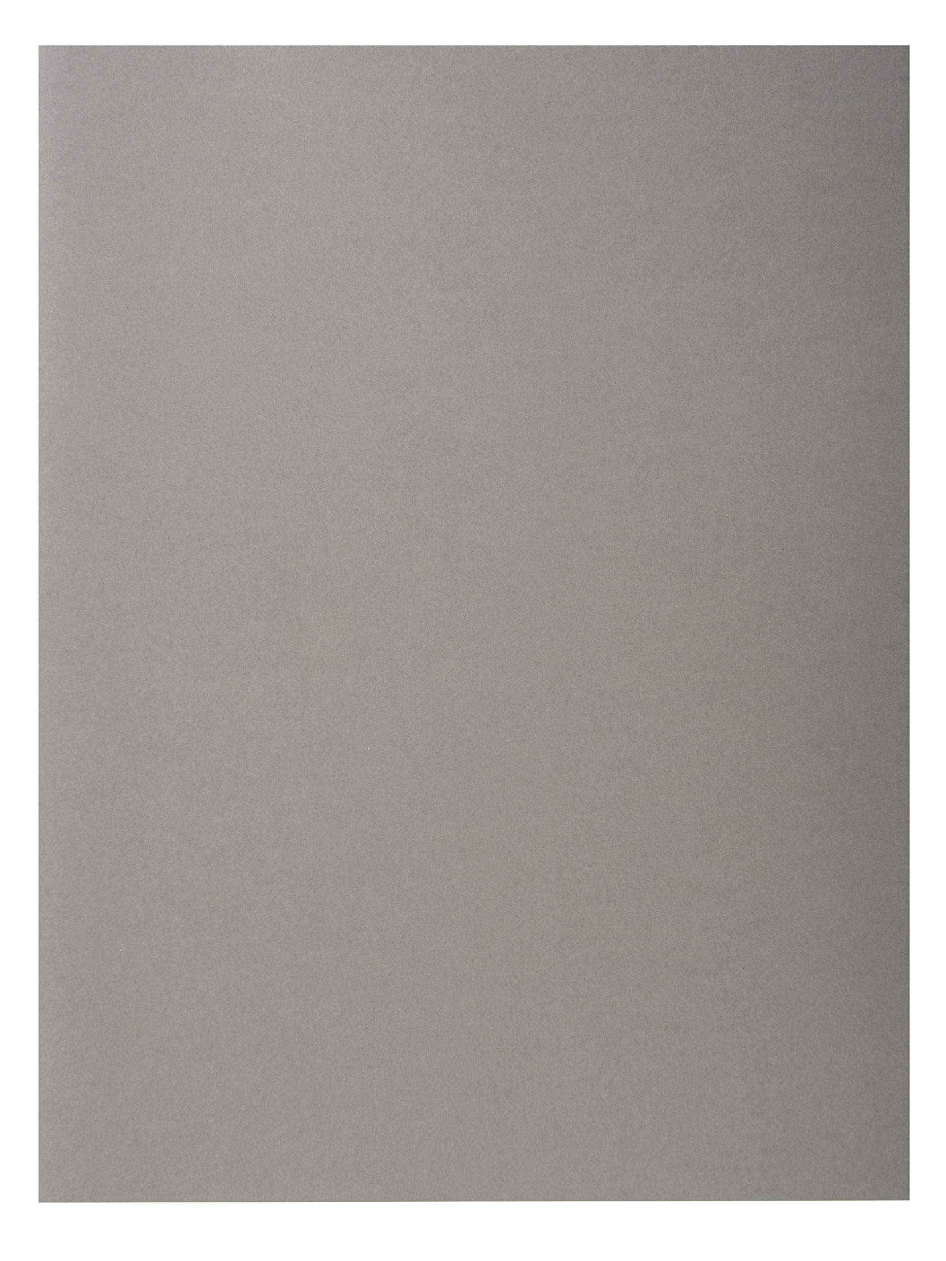 Exacompta - Ref 420009E - Forever Collection - Recycled Square Cut Folder - A4 (210 x 297mm), 170gsm Recycled Board, Blue Angel Certified - Grey (Pack of 100)