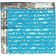 Decorative Chunari Chunar Large Puja Cloth Chunni Puja Indian Traditional Festival New Year Decoration Chunr MATA Ki Chunri for Statue Chowki Aasan Mat Poster Frame(Size:- 21 Inch x 19 Inch)(Blue)