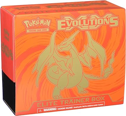 YU-GI-OH! XY Evolutions Mega Charizard Y Elite Trainer Box by: Amazon.es: Juguetes y juegos