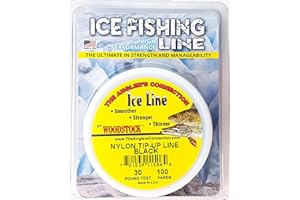 WOODSTOCK LINE Woodstock Ice Line Black 100 Yard Spool 30 Pound
