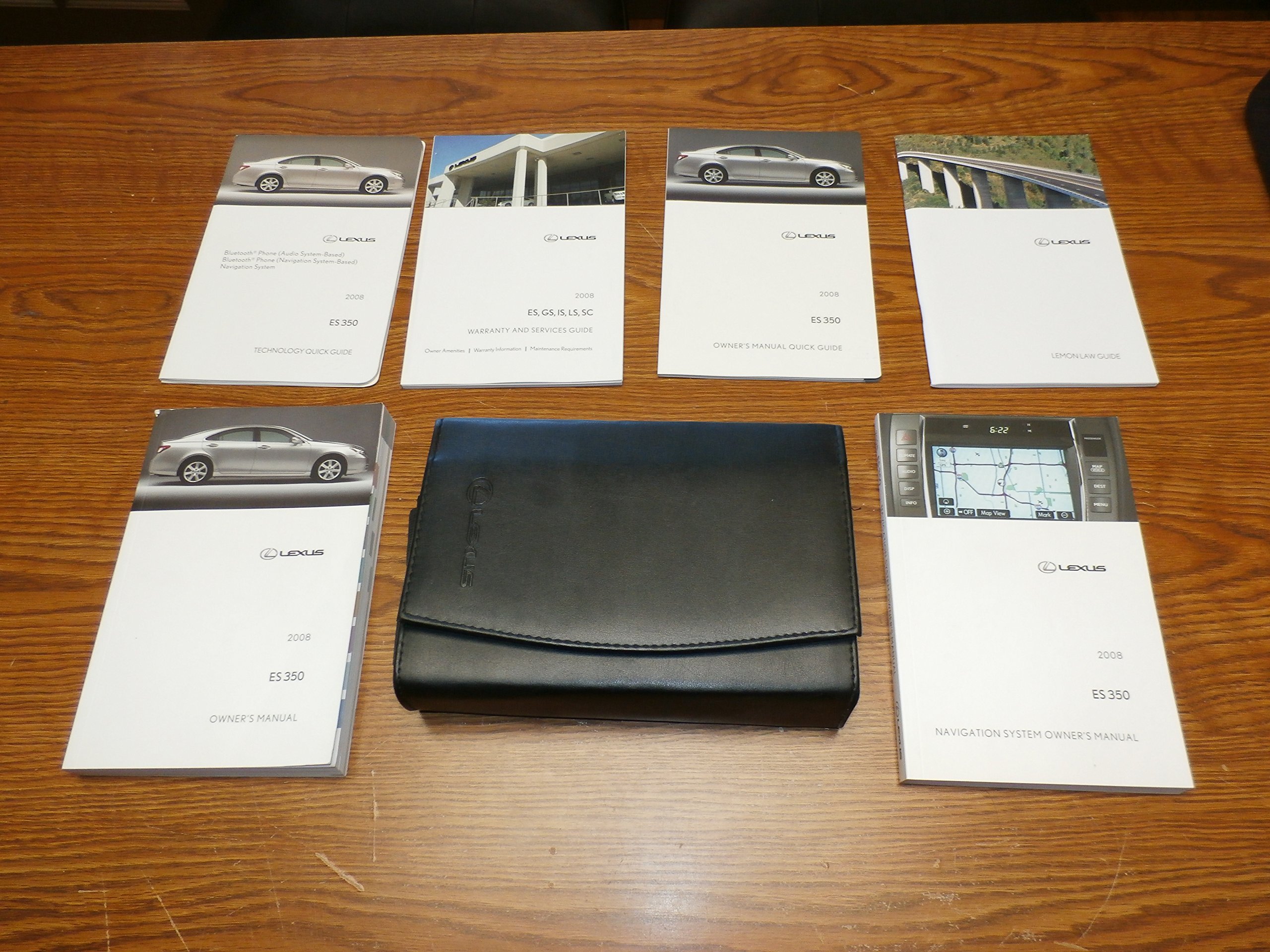 2008 Lexus ES 350 Owners Manual Complete! Unknown Binding – 2008