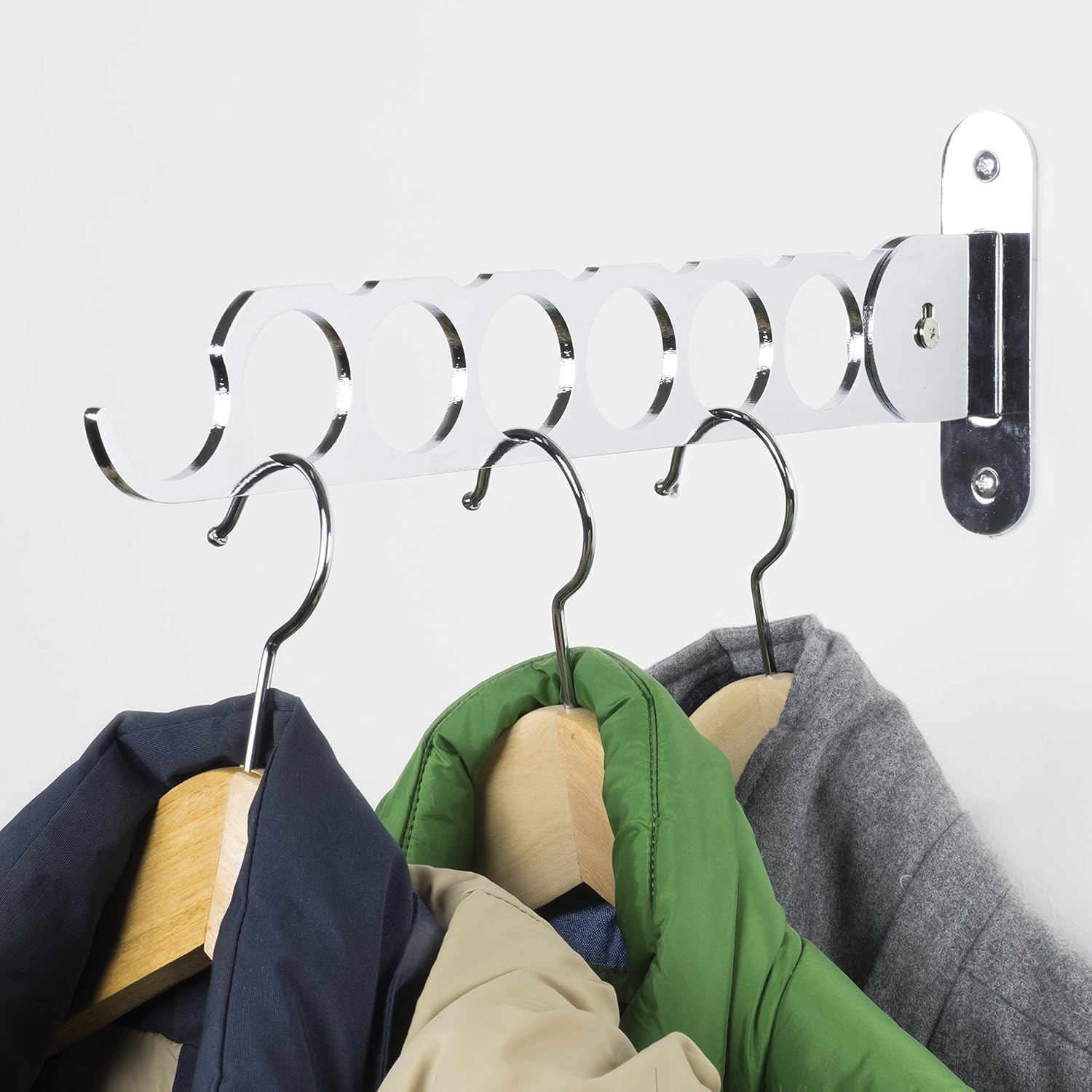 Perchero extraible para armarios | Percheros de pared, percheros de pie...