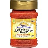 Rani Kashmiri Chilli Powder (Deggi Mirch, Low Heat) Ground Indian Spice 85g PET Jar ~ All Natural | Salt-Free | Vegan | Kosher | Gluten Friendly | Perfect for Deviled Eggs &amp; Other Low Heat Dishes