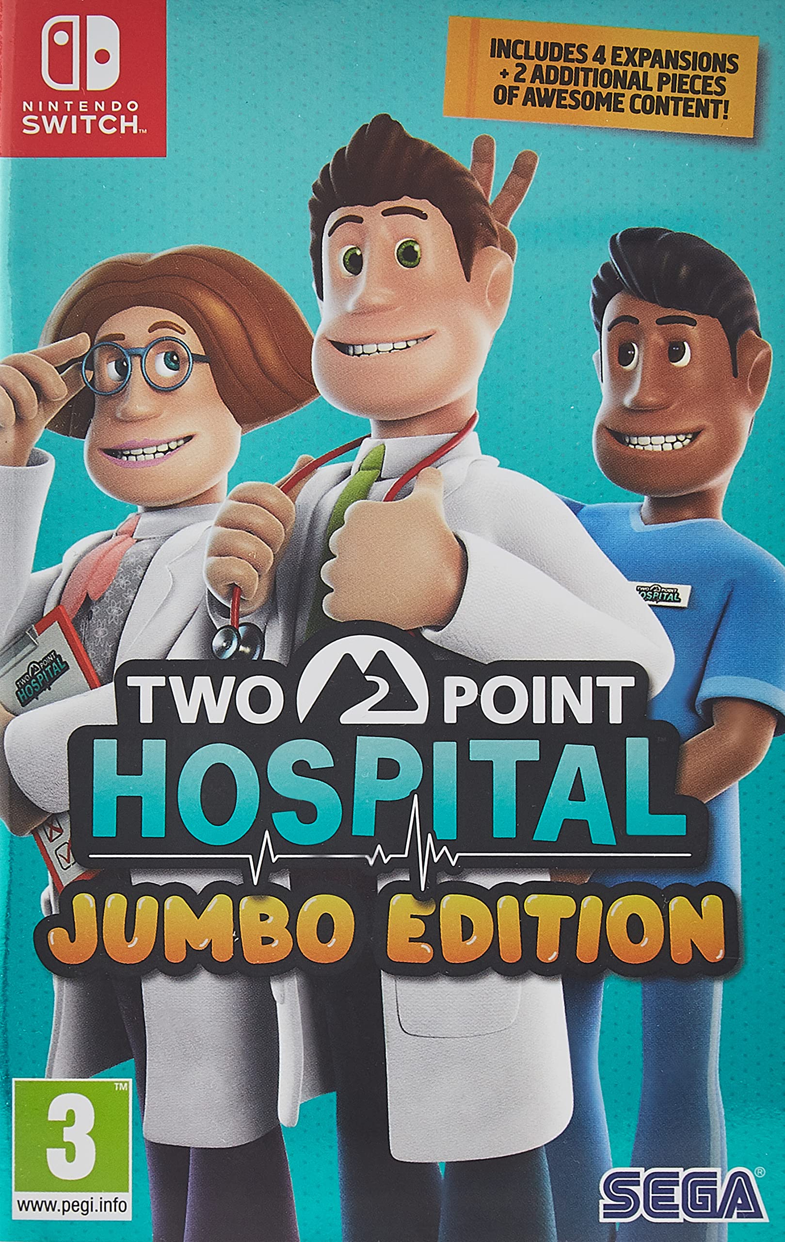 Two Point Hospital - Jumbo Edition (Switch) (Nintendo Switch)