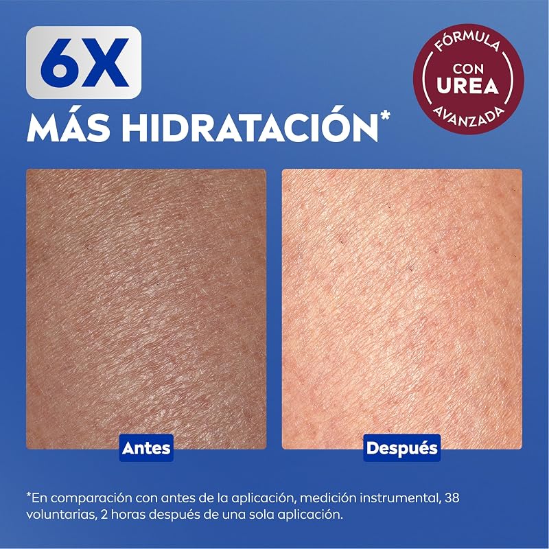 Repara & Cuida Crema hidratante corporal, facial y para manos (1 x 400 ml), crema hidratante con glicerina y urea, 72 h de hidratación para piel extra seca y áspera — foto 3 de 8