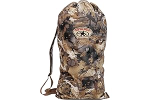 RIG EM RIGHT Rig'Em Right Turkey Decoy Bag, Timber, Padded Shoulder Strap, Heavy Duty 600D Shell and Durable Cinch Top