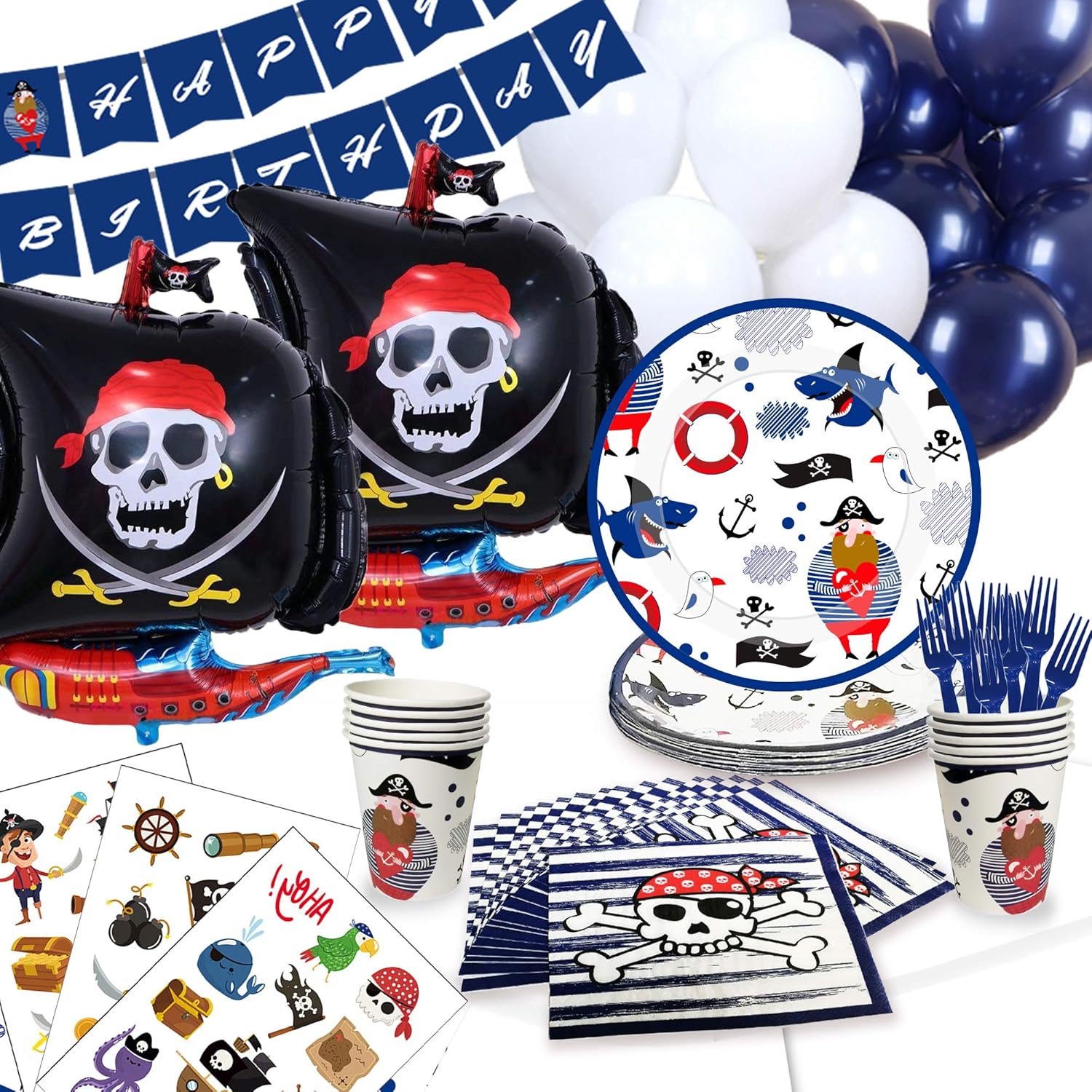 Pirate Party Supplies BirthdayDecorations