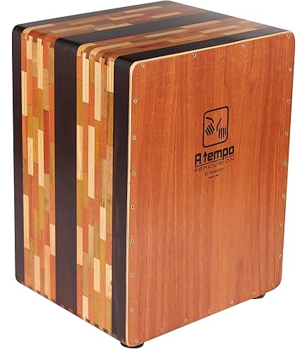 Amazon.com: A Tempo Cajon, Brown (CJ-DOSV-01) : Musical Instruments