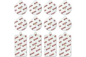 Discount TENS - PowerDot 2.0 Compatible Electrodes – 12 Premium Magnetic Connector Electrodes, Self-Adhesive Muscle Stimulation Pads for Recovery, Performance & Pain Relief. New and Improved!
