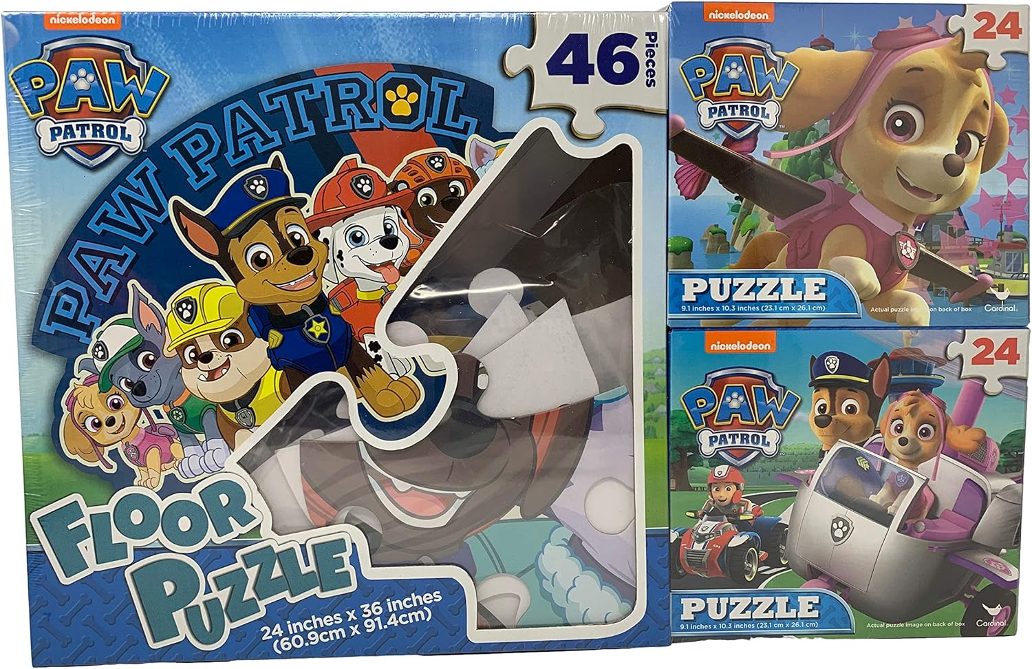 paw patrol floor puzzle