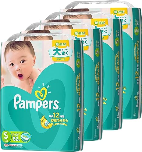 Amazon パンパース さらさらケアテープ スーパージャンボ S 枚 4 328枚 パンパース おむつ