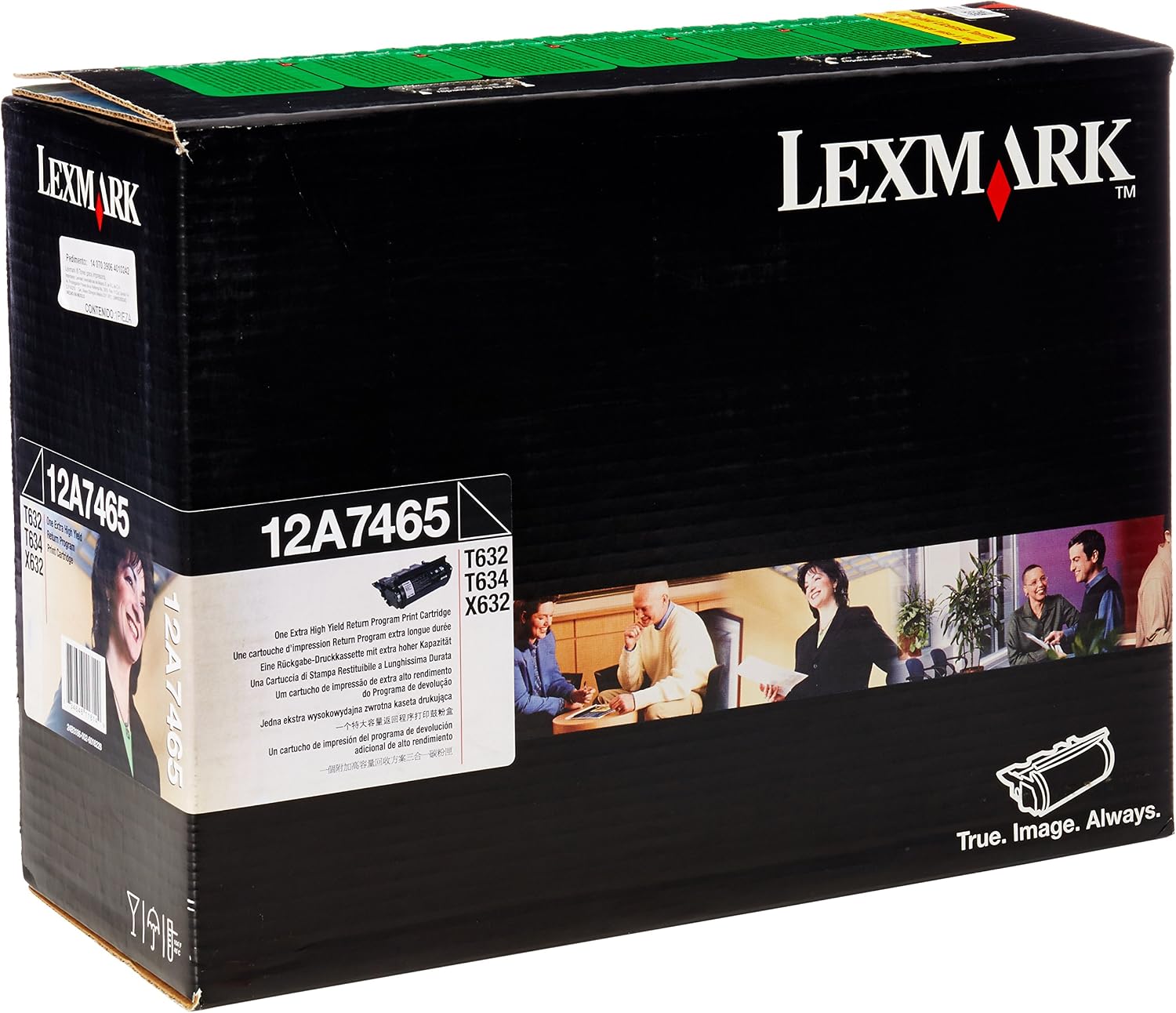 Lexmark black laser toner cartridge T632 T632N T632DTN T632DTNF T632TN T634 T634TN T634N T634DTN T634DTNF 12A7465 - Image 3