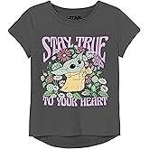 Star Wars Girls The Mandalorian Grogu The Child T-Shirt - Girls 4-16