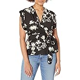 Joie Womens Womens Ashlene Top in Caviar Multi
