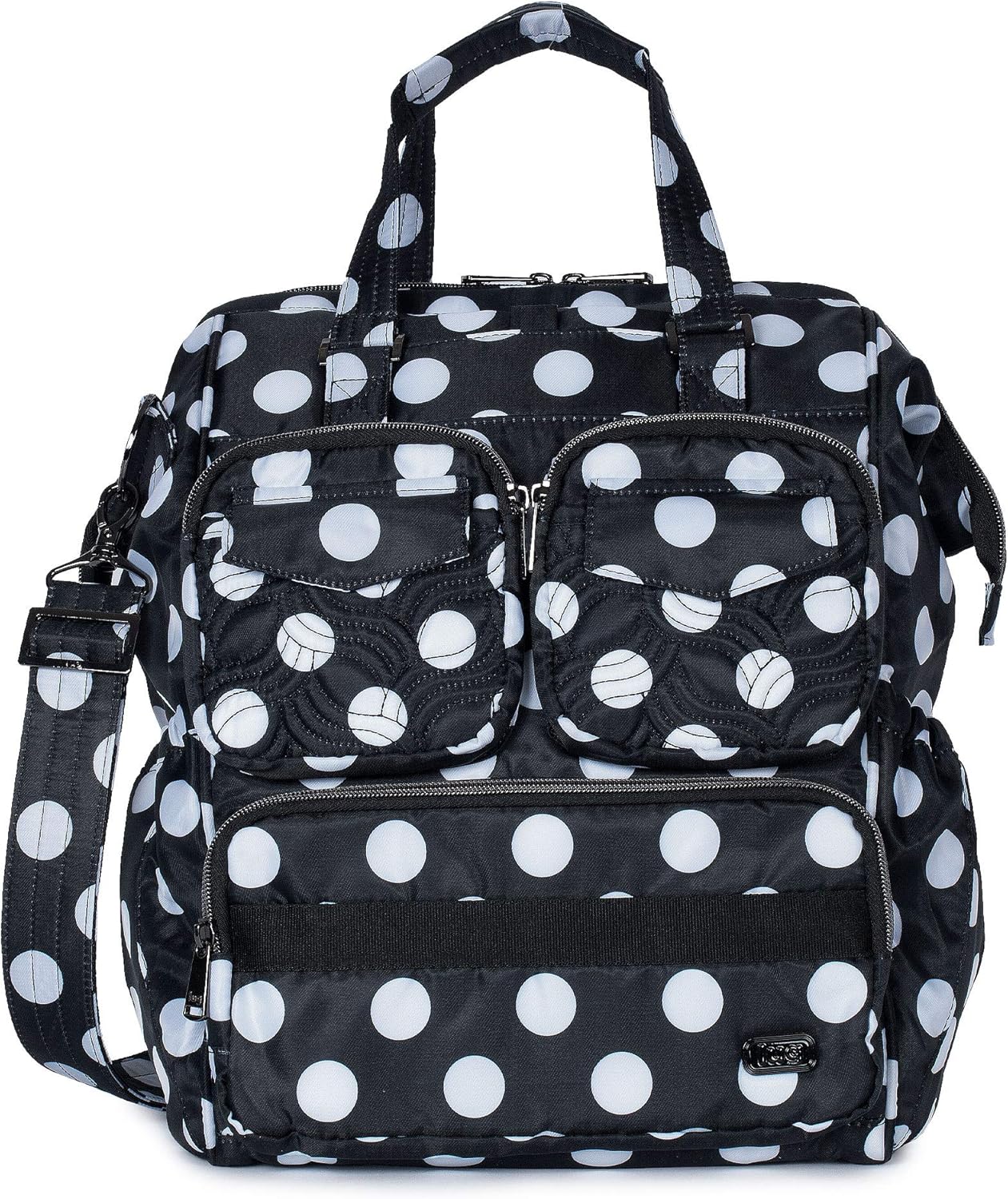 Lug Via 2 Convertible Tote Bag, Black Dot Clothing