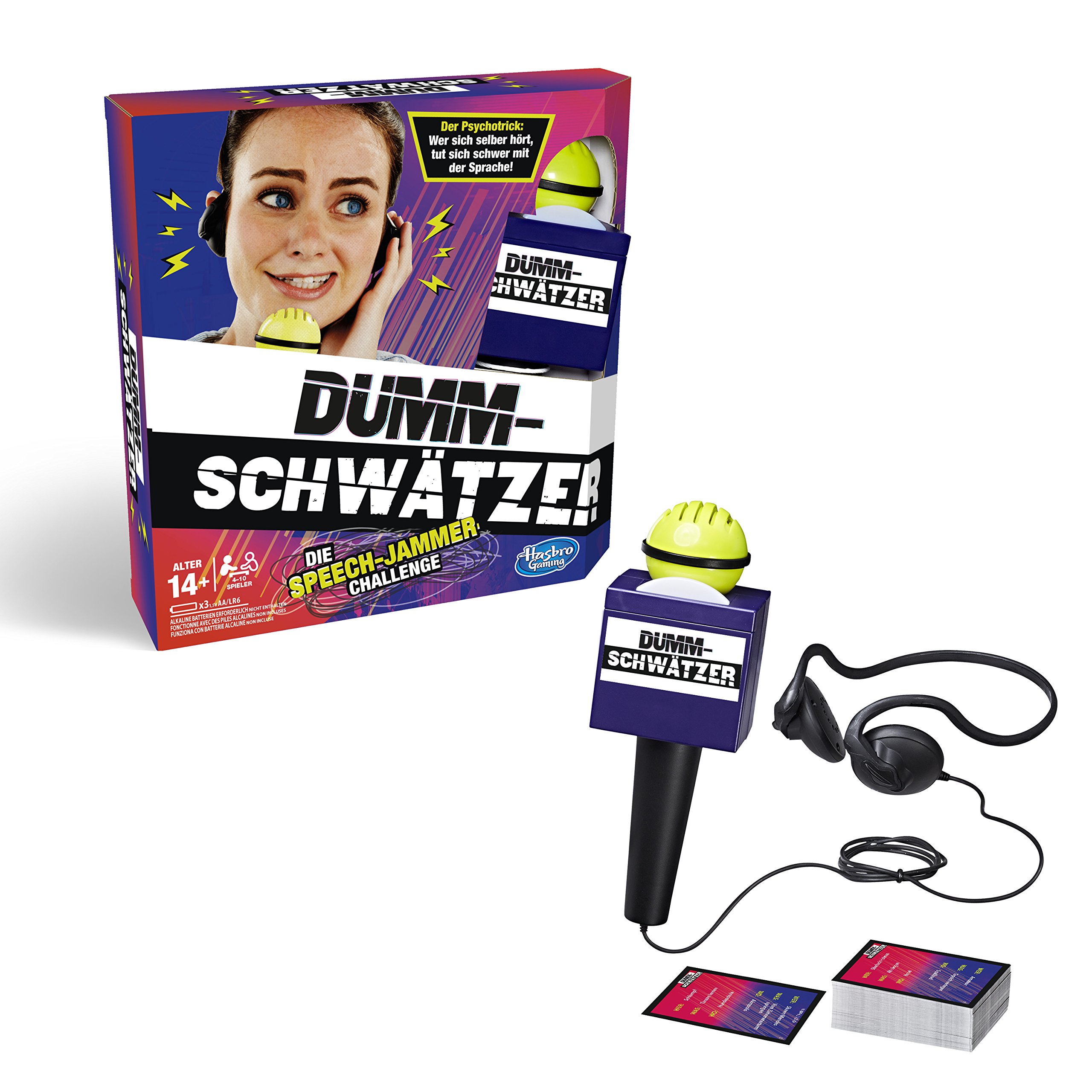 Hasbro Gaming E1844100 - Dumb Chatter Party Game, 14 Years to 99 Years