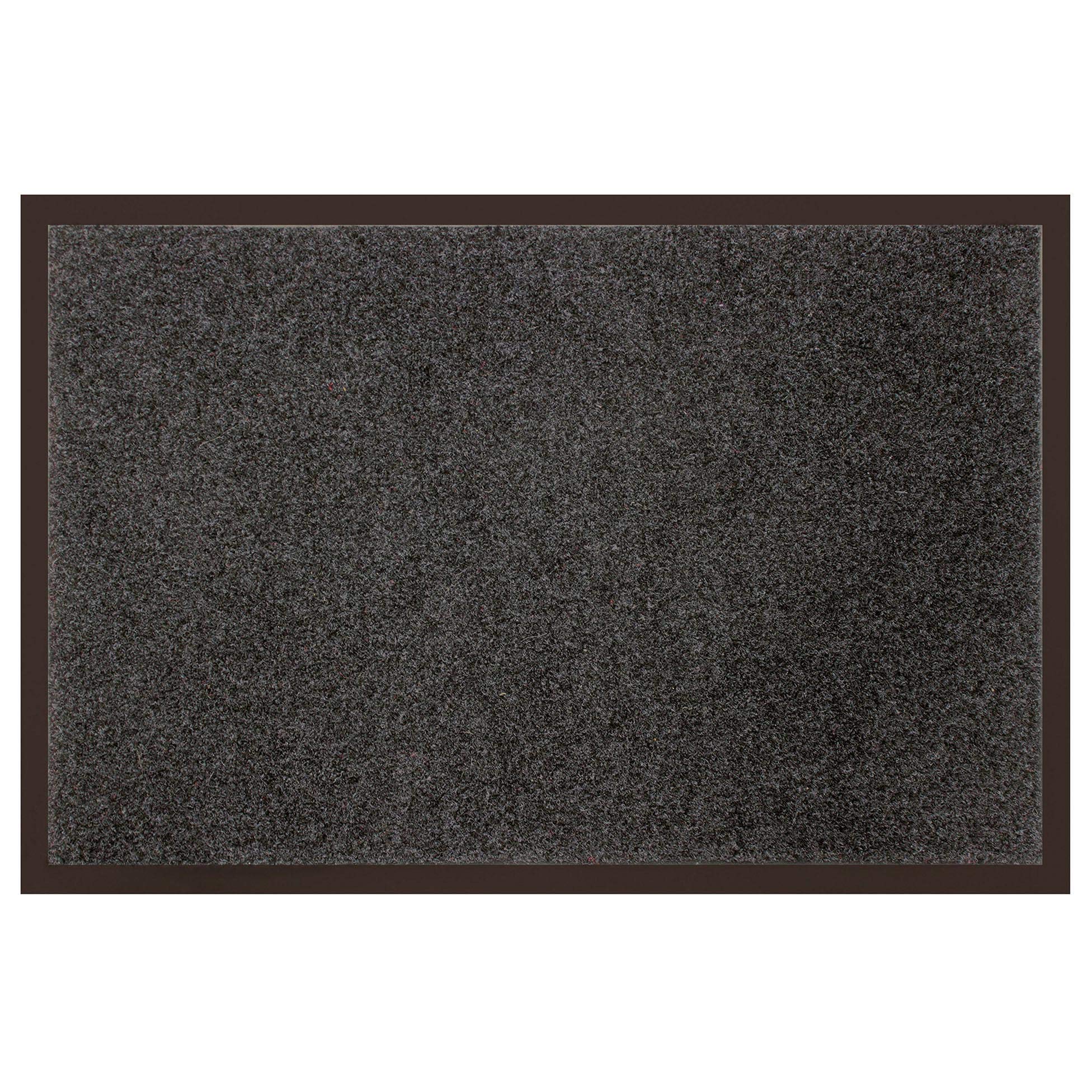 Tapis Deco 40 x 60 cm Uni Anti-Dust Doormat, Gris Grey