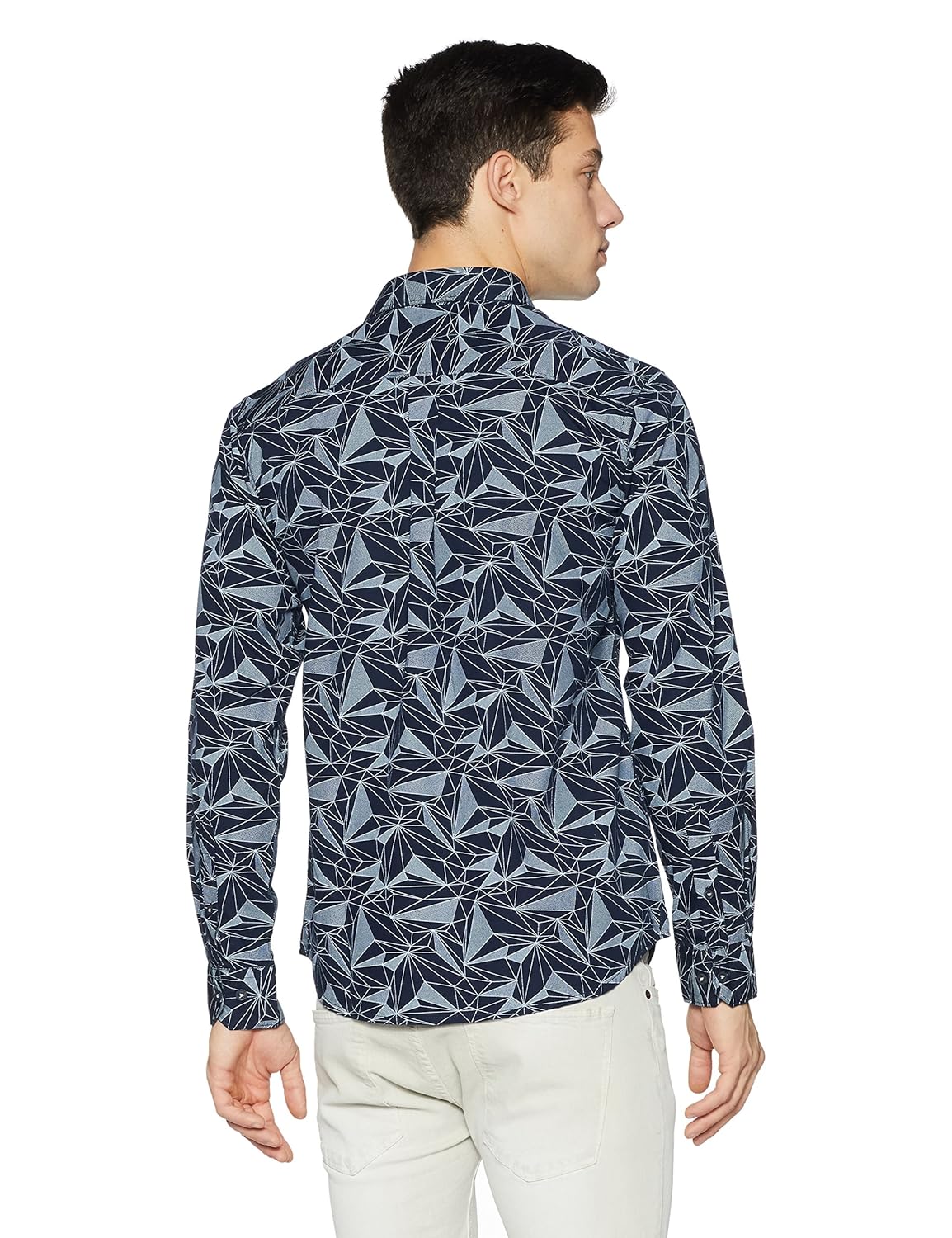 symbol amazon brand men's regular fit casual shirt