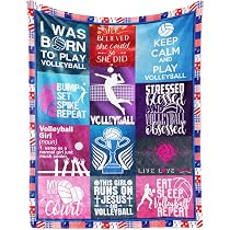 Amazon.com: Volleyball Gifts for Teen Girls - Volleyball Gifts - Volleyball  Blanket 50 X 60 - Volleyball Gifts for Girls - Volleyball Coach Gift - Volleyball Gifts for Team Throw Blanket : Home u0026 Kitchen