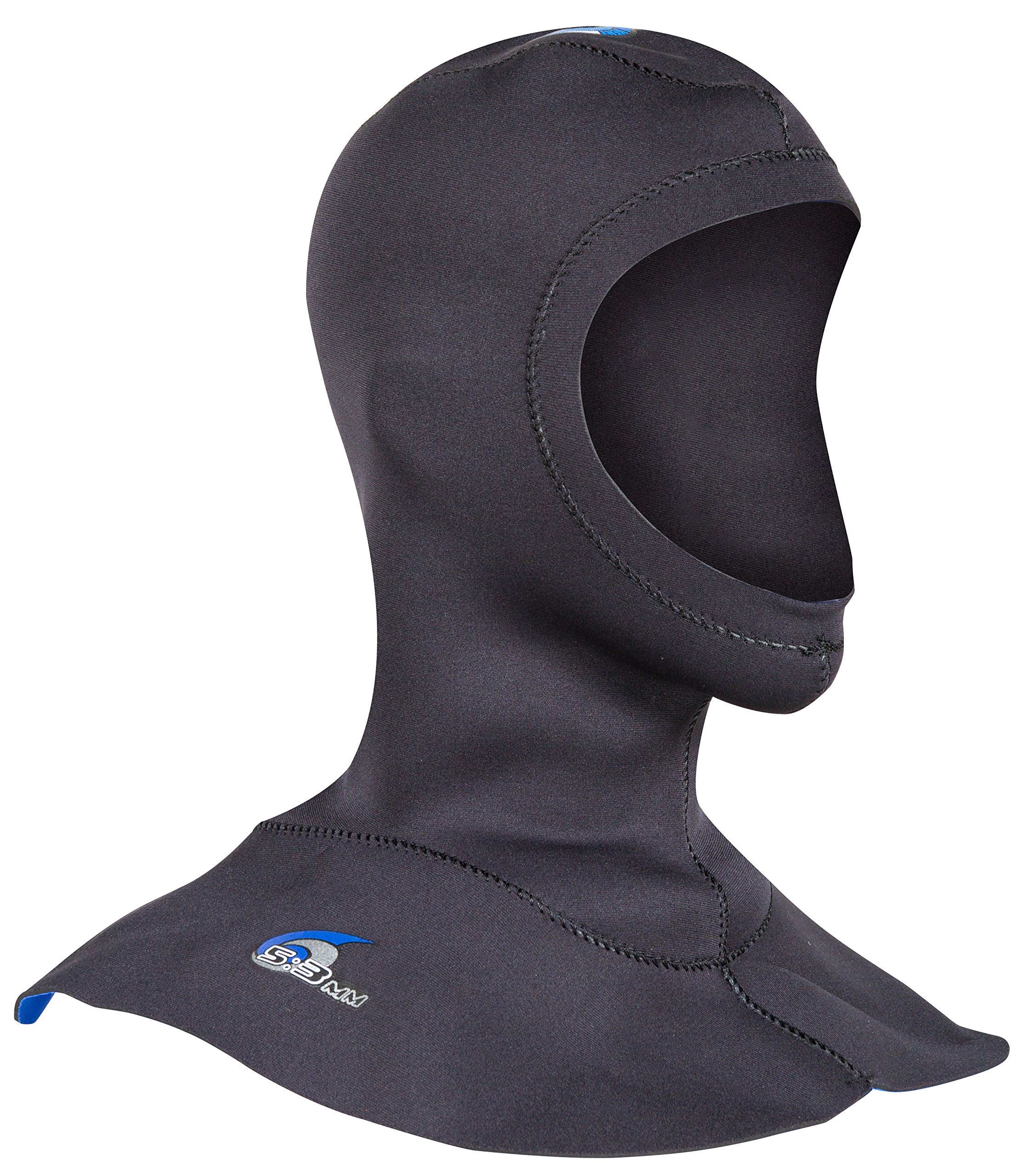 Neo Sport MultiDensity Wetsuit Hood available in three thicknesses 3/2MM 5/3MM 7/5MM with