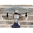 The Hose Bib Buddy - Finest Spigot Mounting Plate | Hose Bib Securing Kit | Outdoor Faucet Repair | Registered Original USA | No Faucet Removal! No Plumbing Required! (1 Pack)