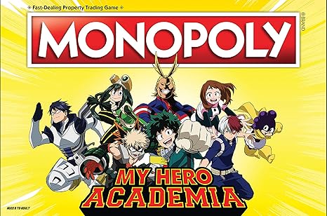 My Hero Academia Monopoly Juego de Mesa: Amazon.es: Juguetes y juegos