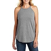 Opna Rocker Tank Tops for Women Workout Tank Tops High Neck Halter Tops for Women