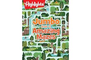 Jumbo Book of Amazing Mazes: Maze Puzzle Book for Kids Packed with Over 175 Puzzles, Code-Word Mazes, Quiz Mazes and Logic Games for Kids 6 and Up
