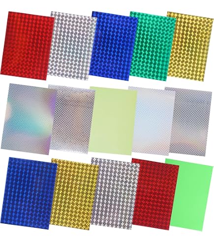 Kopida 5 Sheets 8x4 Inch Holographic Fishing Lure Tape, Fishing Lure Accessory : Sports & Outdoors
