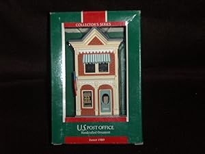 Hallmark 1989 U.S. Post Office Handcrafted Keepsake Ornament Collector's Series
