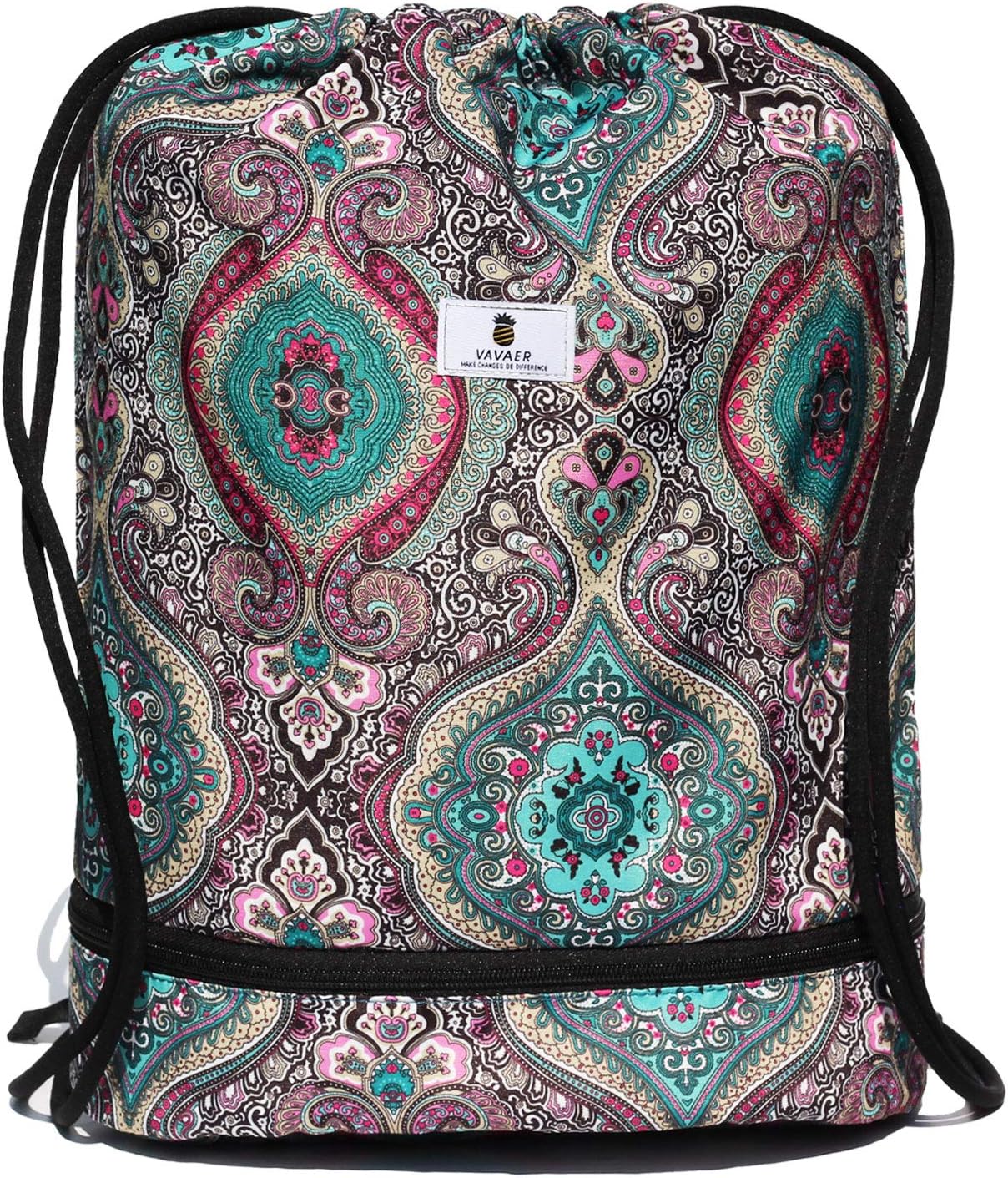Dry Wet Drawstring Bag Waterproof String Backpack Swim Pool Beach Travel Gym Bag