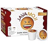 JavaMoji, Emoji Pods, Dark Roast Coffee, 100% Recyclable, 72 Count (Pack of 6)
