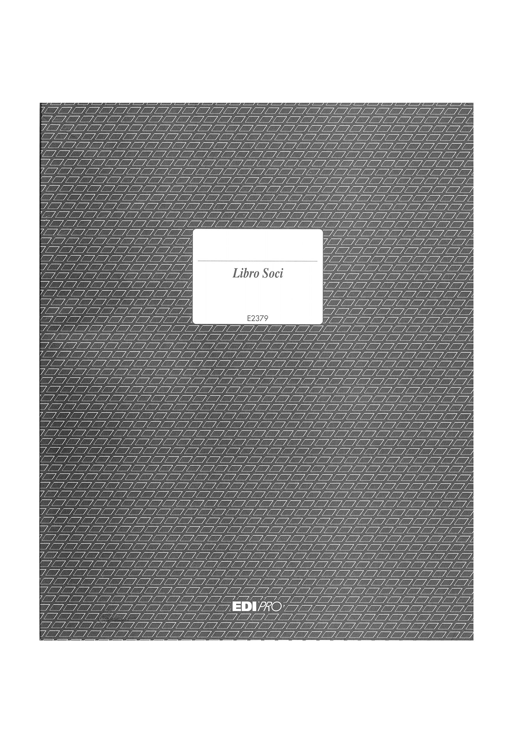 Edipro E2379 Member Book 92 Numerated Pages F.to 31 x 24.5
